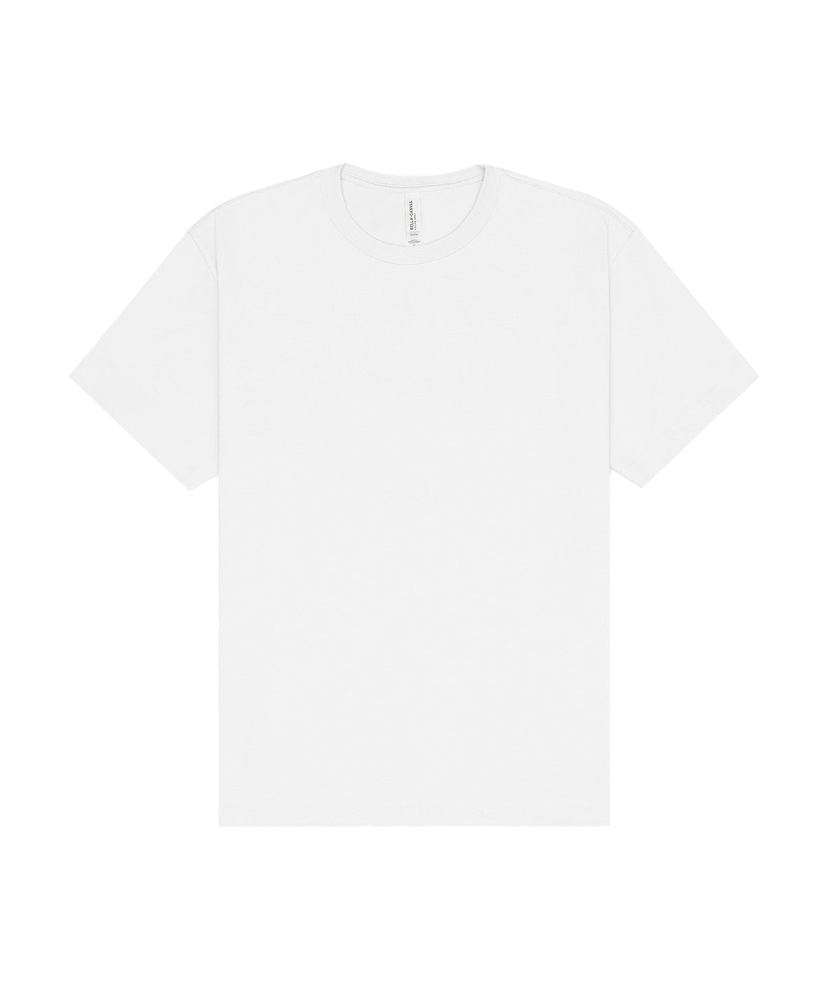 Camiseta pesada de manga corta unisex | Blanco