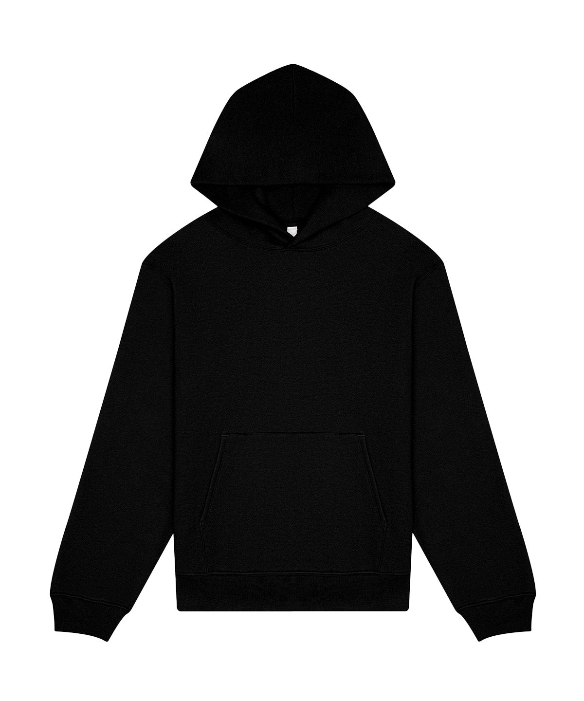 Sudadera con capucha pesada unisex | Negro