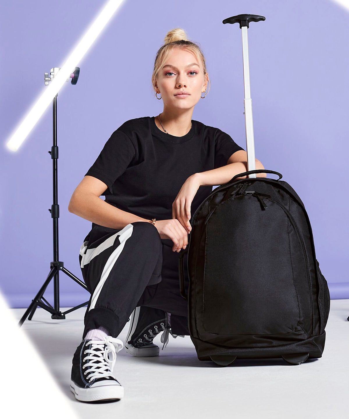 Clsico transportador de aeropuerto | Negro