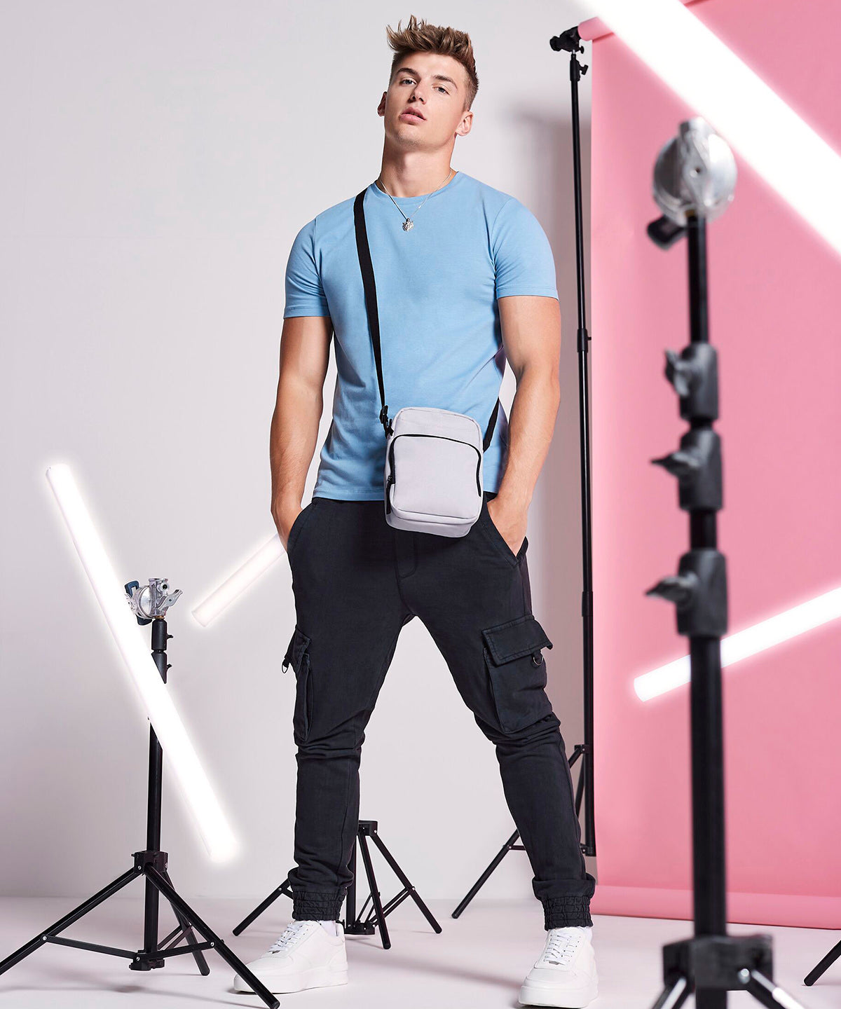 Bolso bandolera | Gris Claro