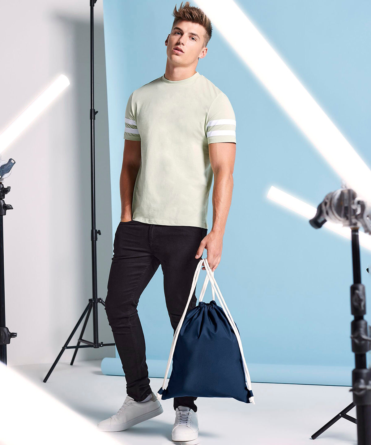 Saco de gimnasio Icon | Negro