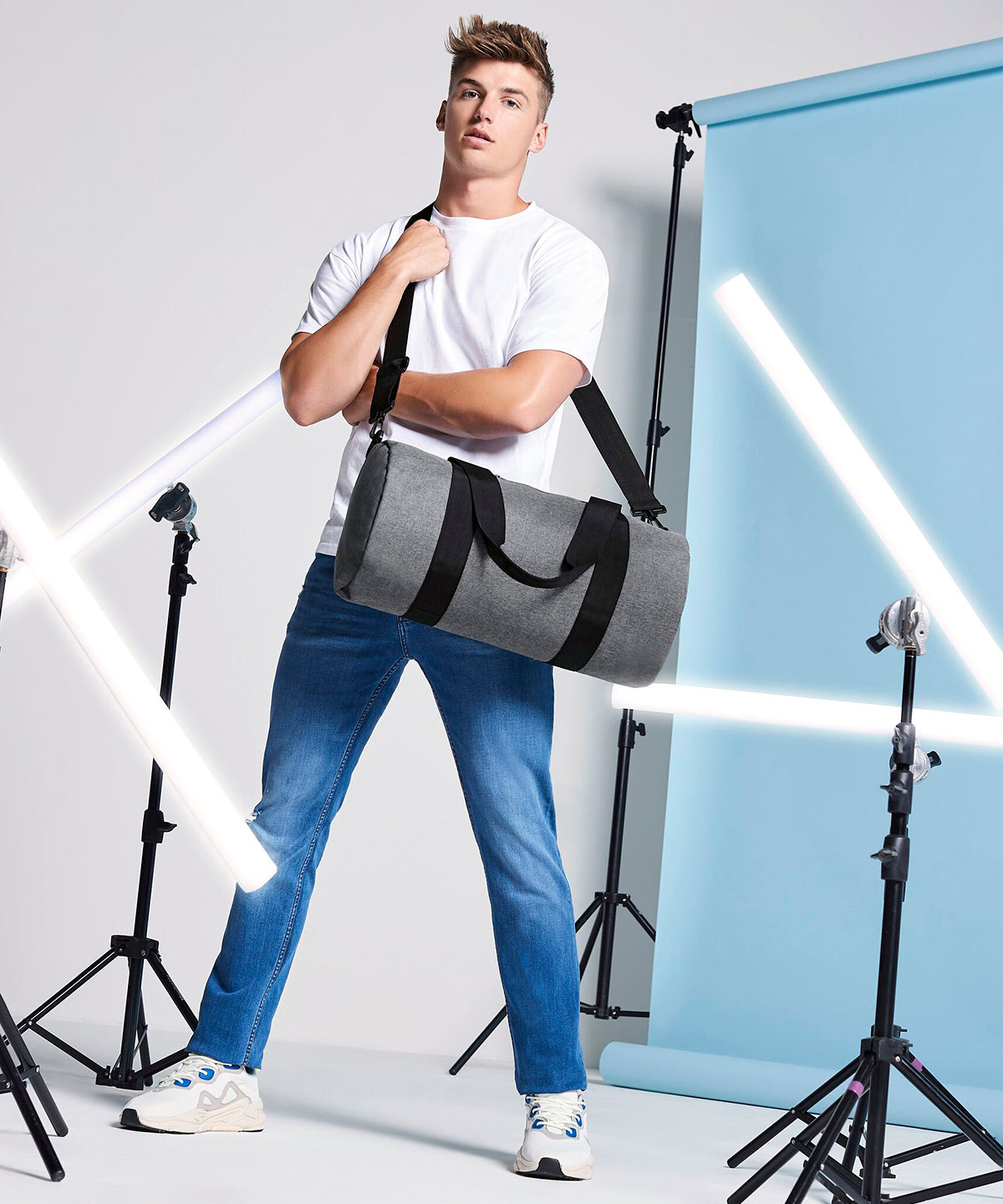 Bolso de barril original | Verde Kelly/Blanco Roto