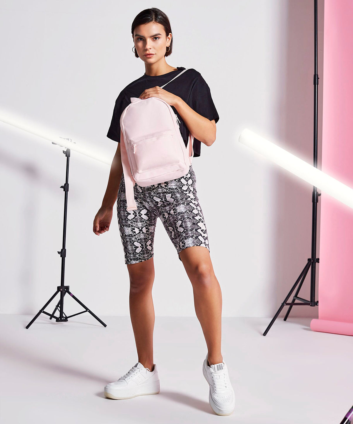 Mochila mini esencial de moda | Blanco