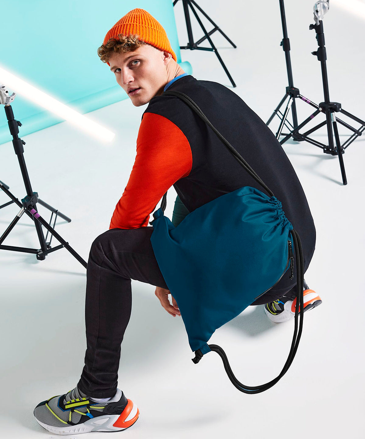 Sac de gymnastique recyclé | Azul Petrleo