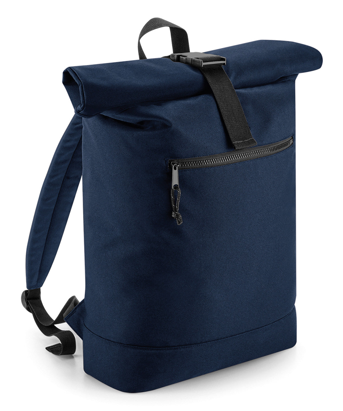 Mochila de rollo superior reciclada | Azul Marino
