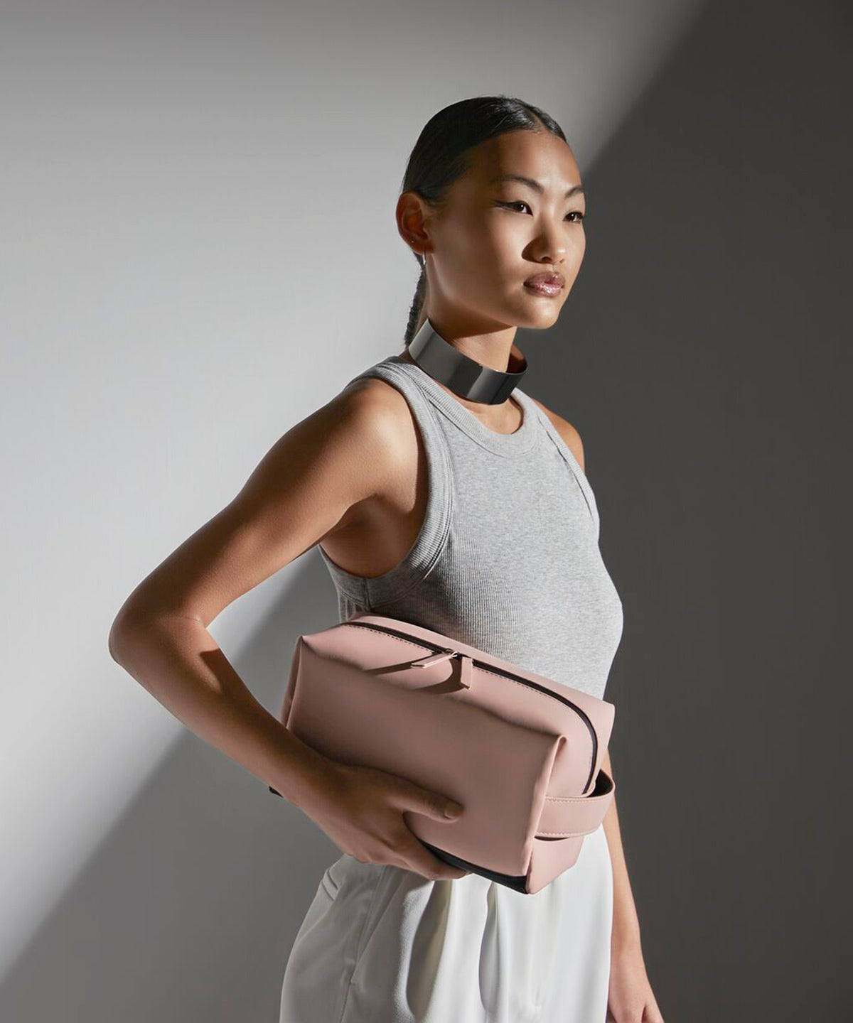 Estuche de aseo/accessoires de poliuretano mat | Arcille