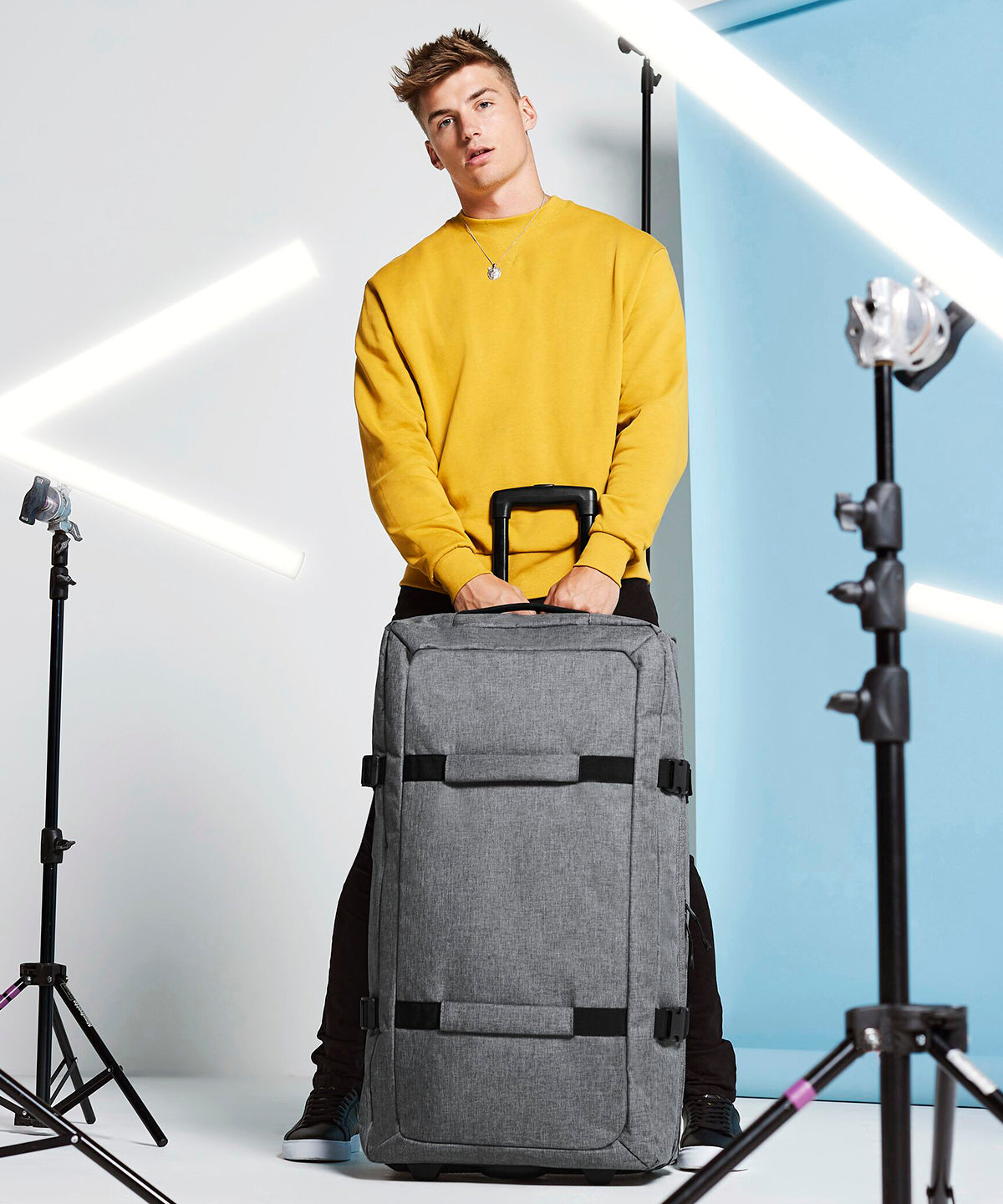 Maleta con ruedas Escape check-in | Negro