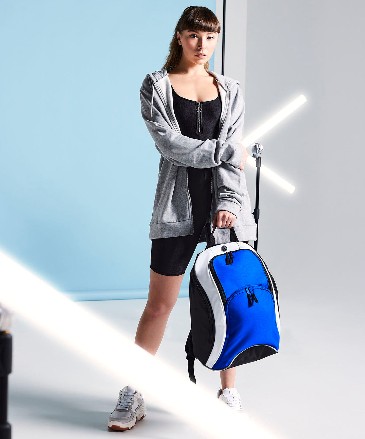 Mochila de equipo | Azul Brillante/Negro/Blanco