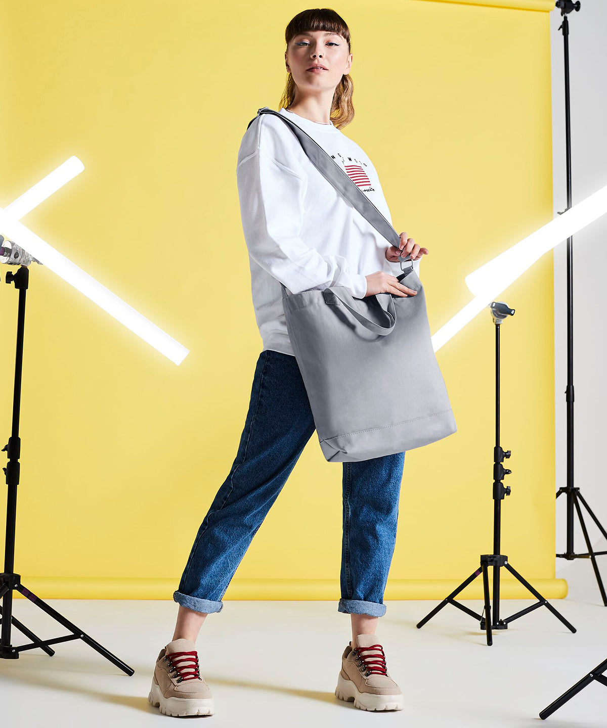 Bolso de lona para el da | Negro