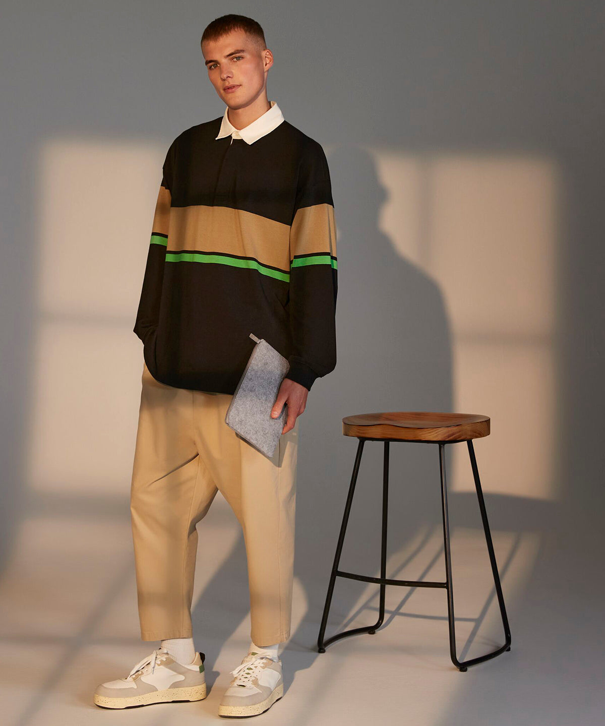 Estuche de accesorios de fieltro | Gris Carbn