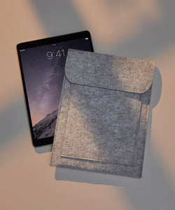 Funda de fieltro para iPad | Gris Carbn