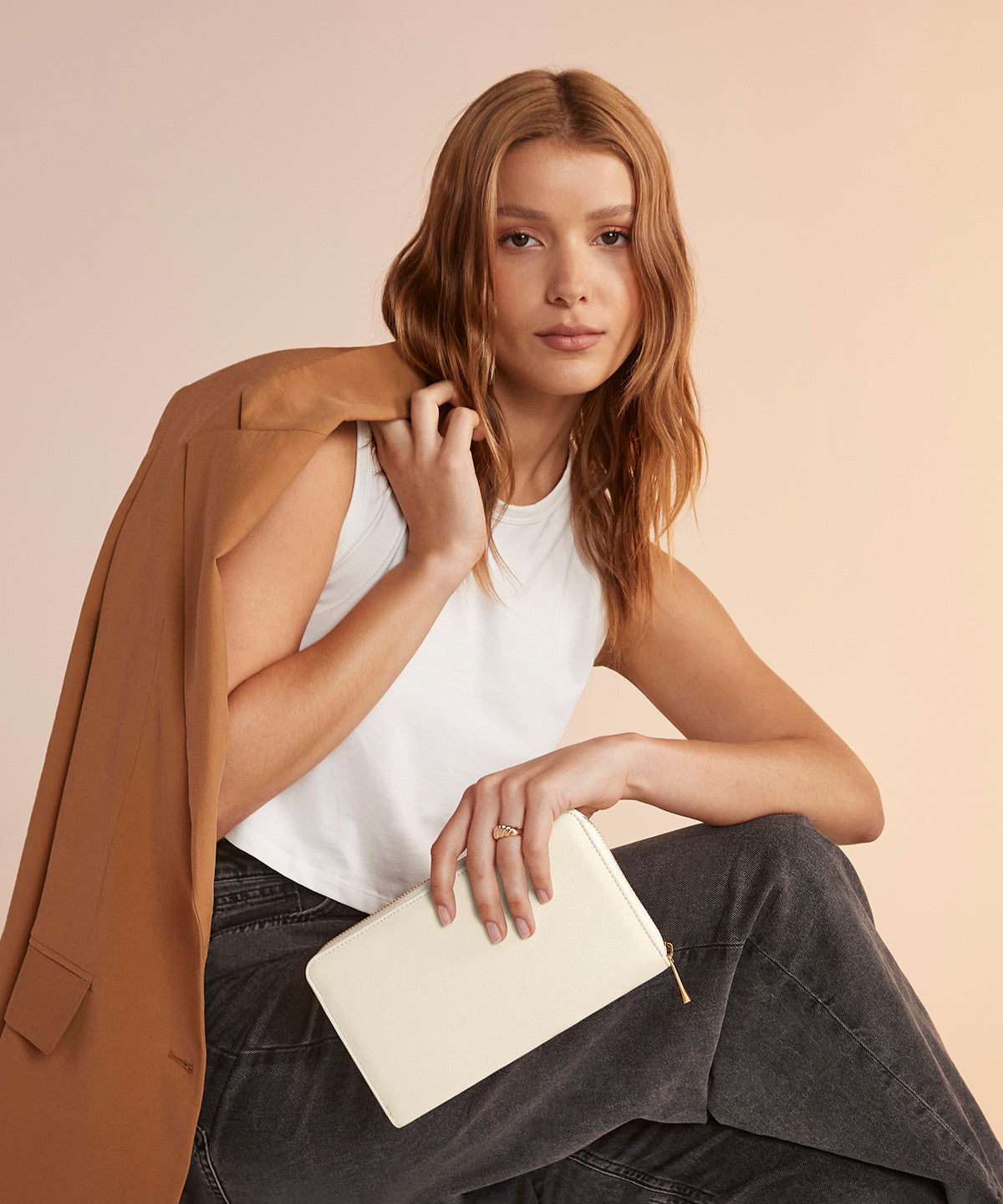 Coffret à bijoux de voyage Boutique | Gris clair