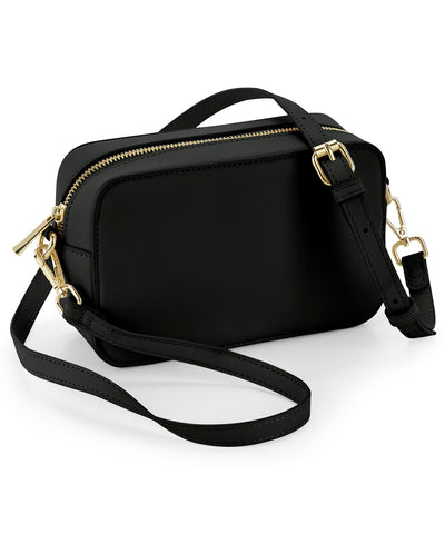 Bolso bandolera estructurado de Boutique | Negro
