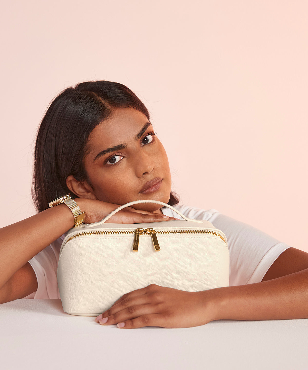 Estuche plano para accesorios Boutique Open | Lila