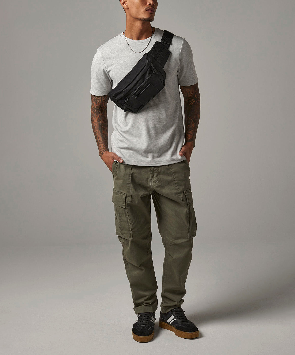 Bolso de cintura utilitario MOLLE | Negro