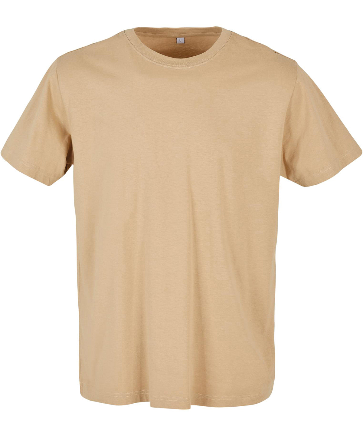 Camiseta cuello redondo | Beige Unin