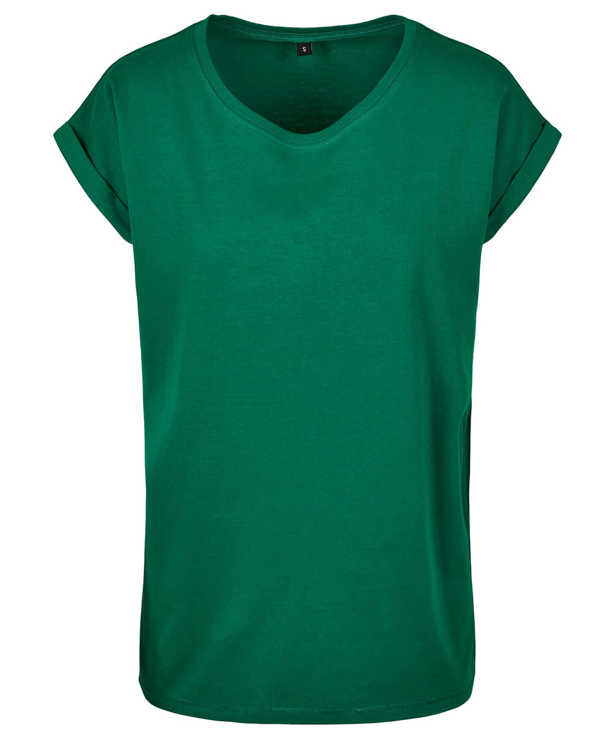 Camiseta de mujer con hombros amplios | Verde Boscoso