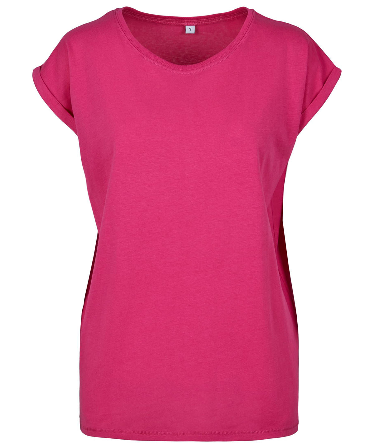 Camiseta de mujer con hombros amplios | Rosa Coral