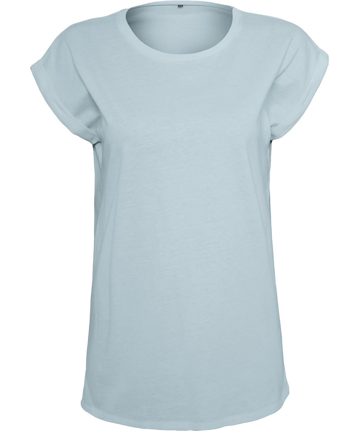 Camiseta de mujer con hombros amplios | Azul Celeste