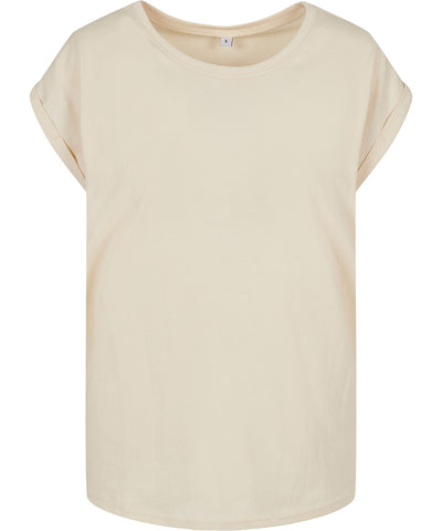 Camiseta de mujer con hombros amplios | Arena Blanca