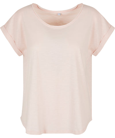 Damen Long T-Shirt | Hellrosa