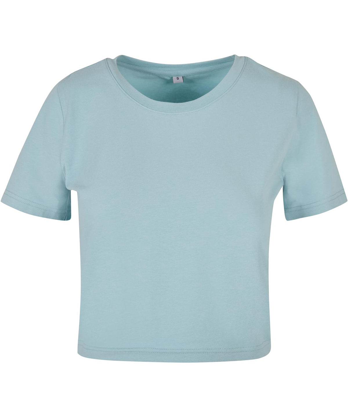 Kurzes Damen-T-Shirt | Ozeanblau