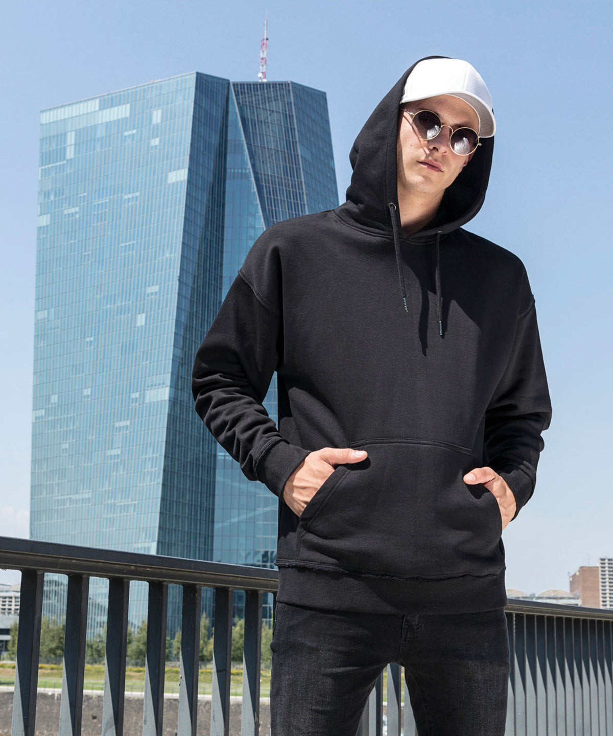 Oversize-Sweatshirt | Schwarz