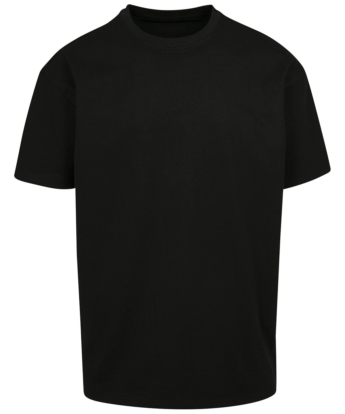 Camiseta extragrande y pesada | Negro