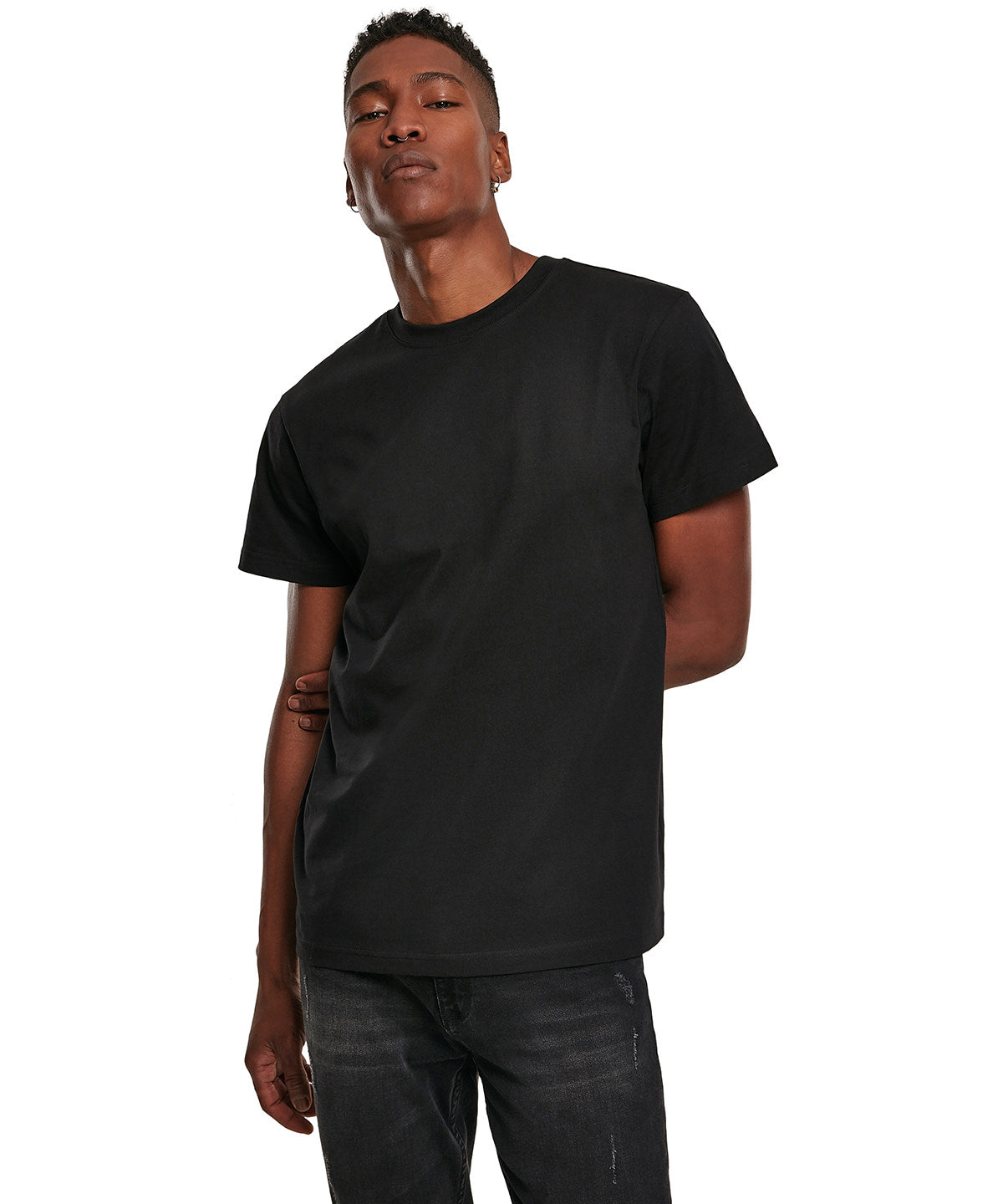 Jersey de punto peinado premium | Blanco