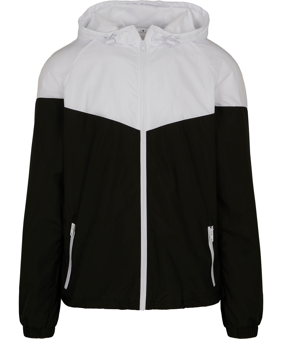 Chaqueta cortavientos tcnica bicolor | Negro/Blanco