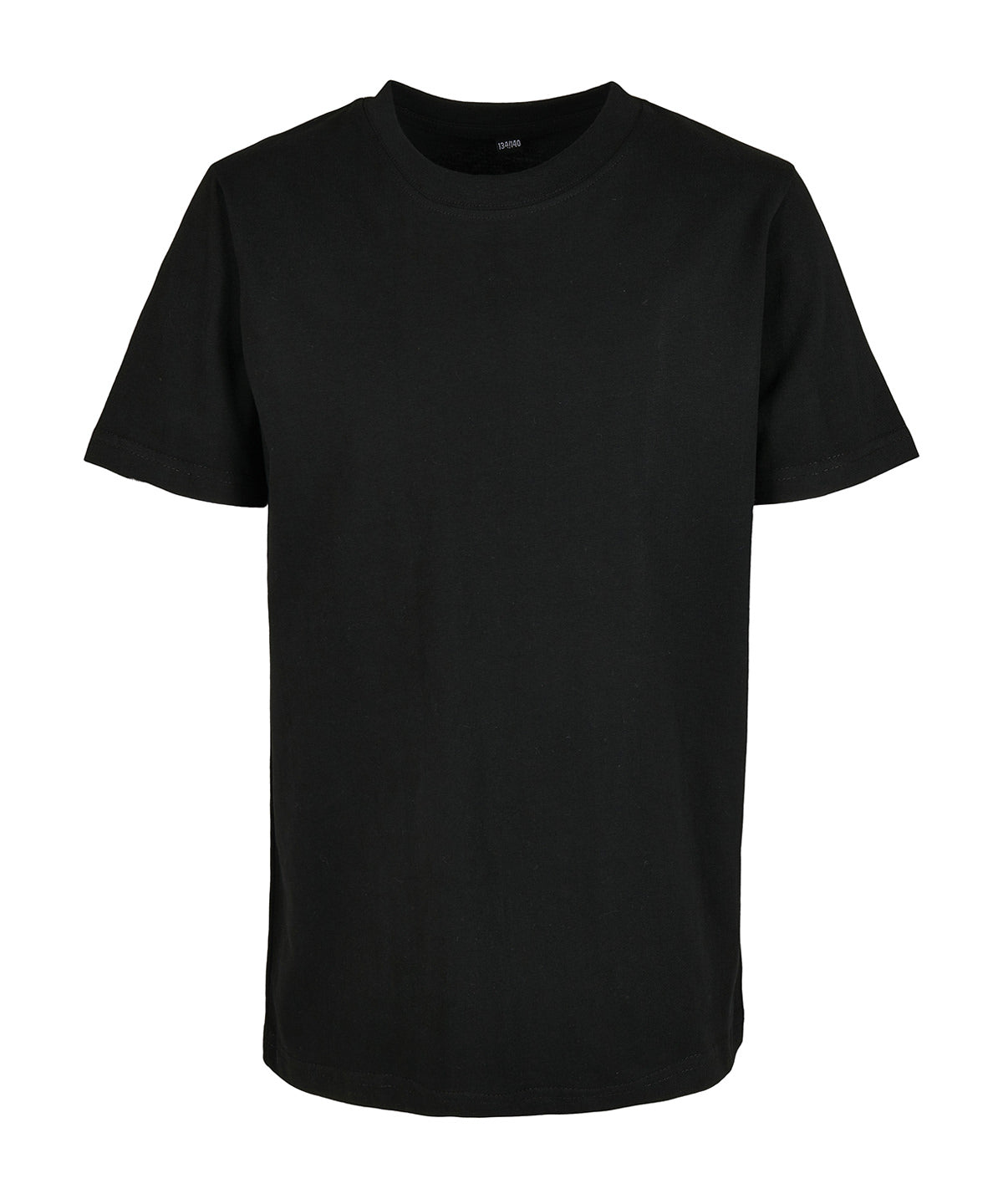 Camiseta bsica para nios 20 | Negro