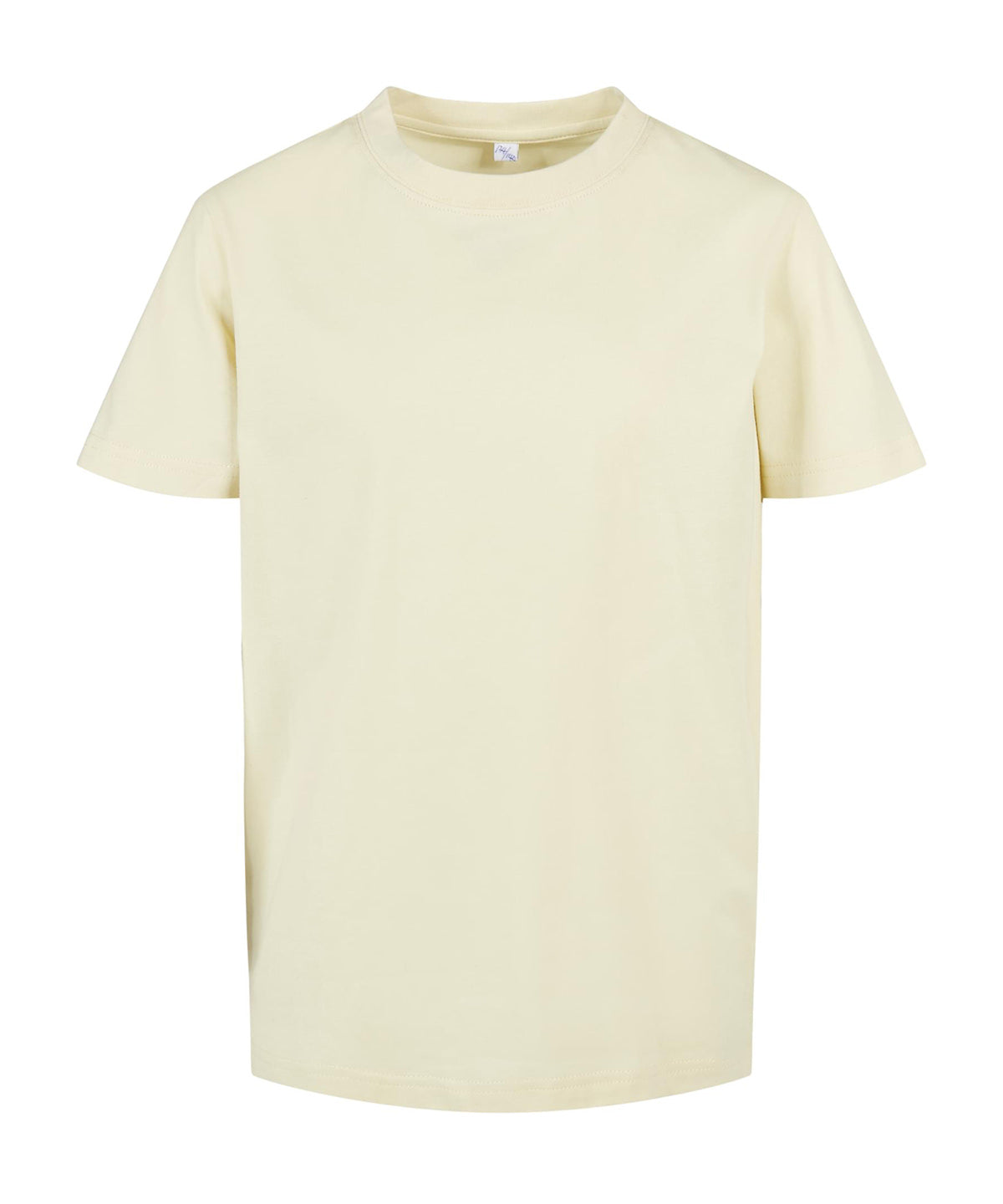 Camiseta bsica para nios 20 | Amarillo Suave - Amarillo Delicado