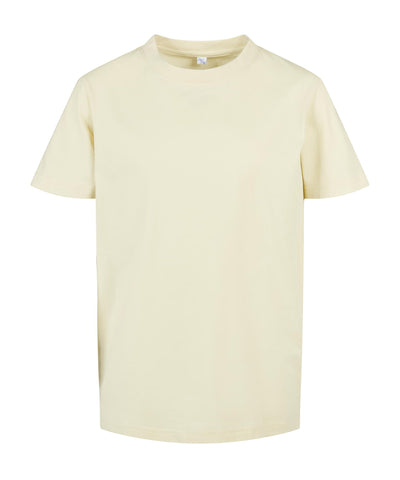 Camiseta bsica para nios 20 | Amarillo Suave - Amarillo Delicado