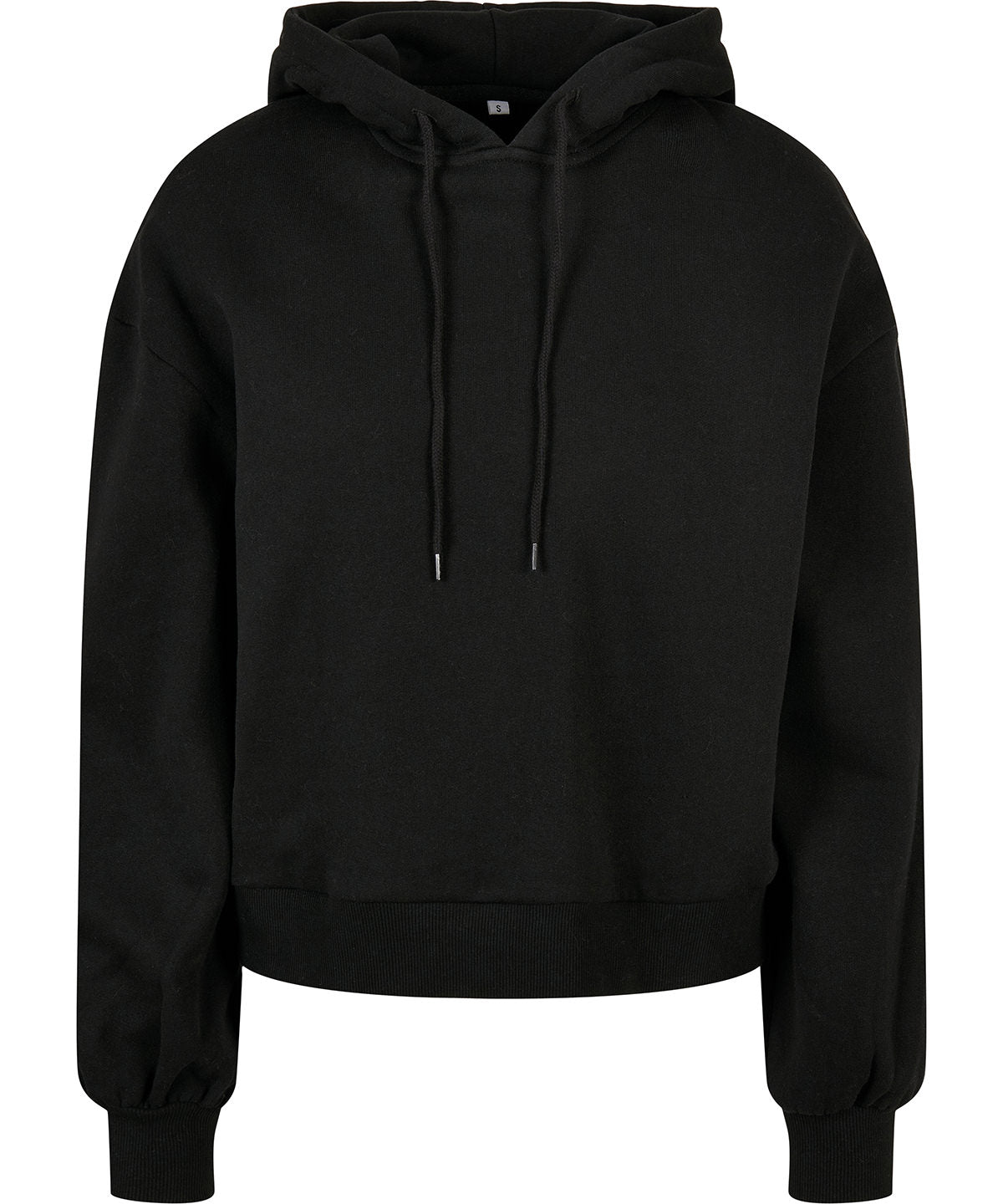 Sudadera orgnica extragrande para mujer | Negro