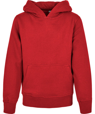 Sudadera bsica orgnica para nios | Rojo Ciudad