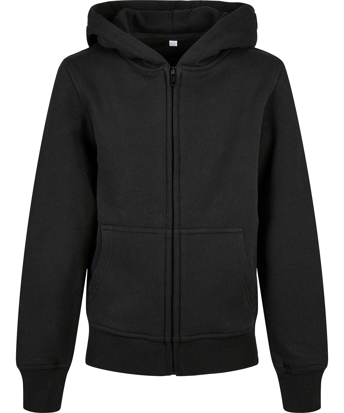 Bio Kinder Basic Zip-Up Hoodie | Grasgrün