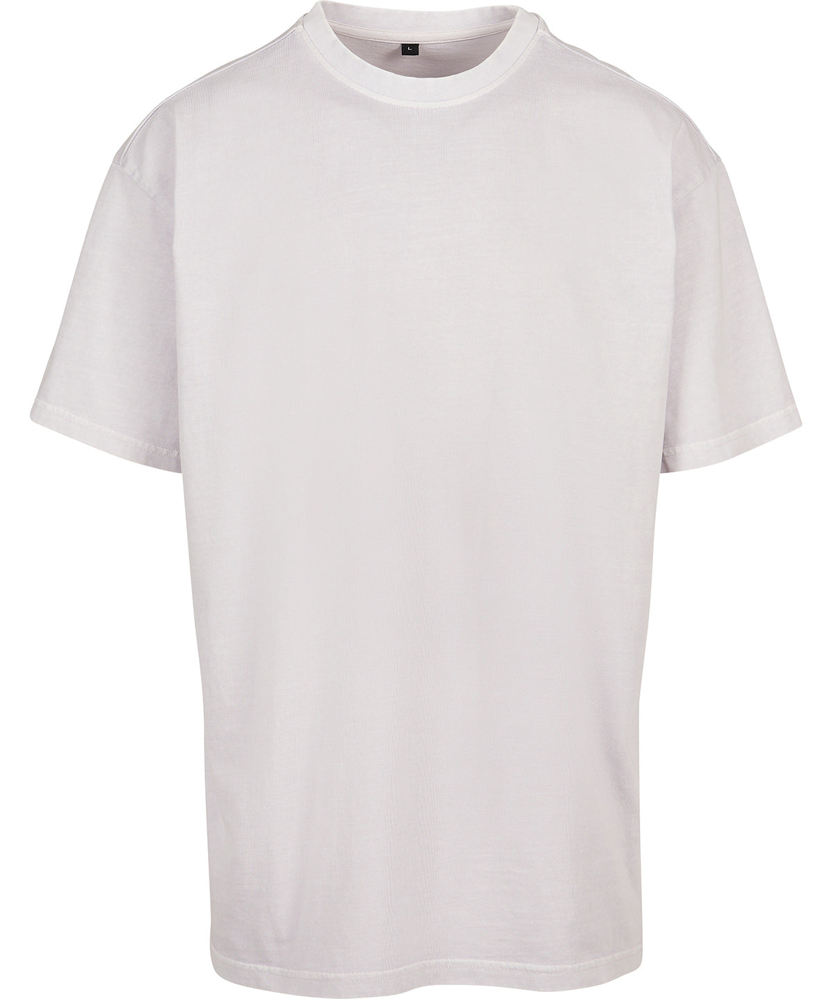 Camiseta extragrande de lavado cido pesado | Lila Suave