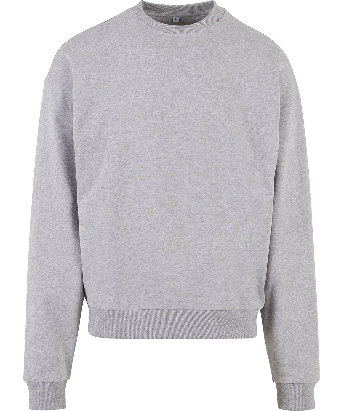 Rundhalsausschnitt aus ultradicker Baumwolle | Heather Grey