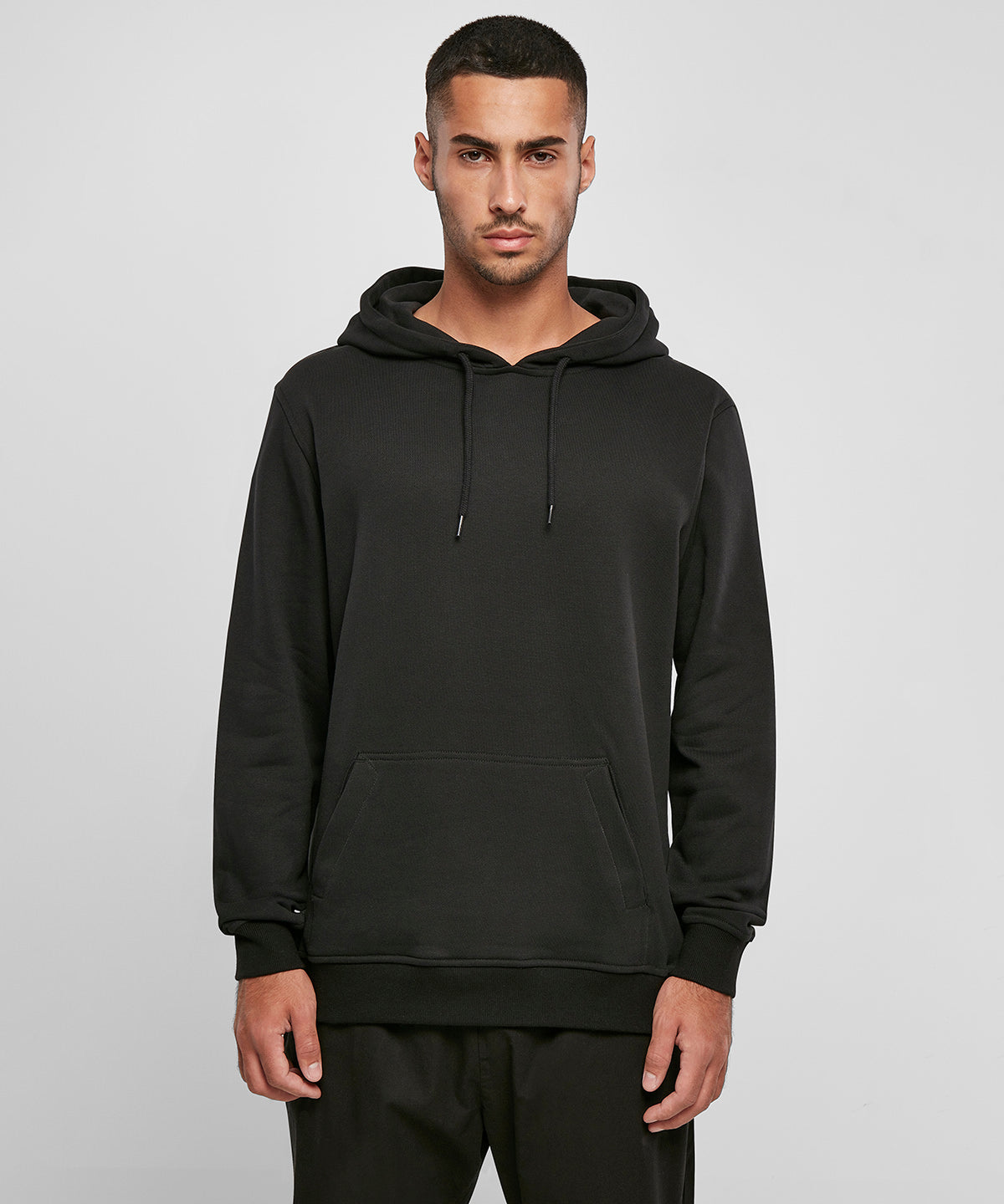 Sudadera regular ultra pesada | Negro