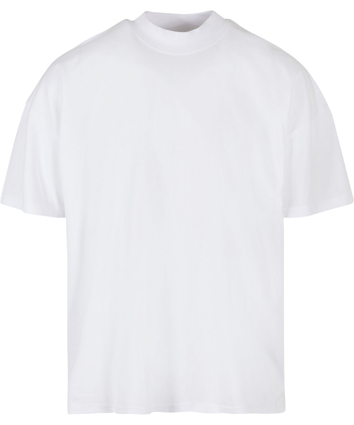 Camiseta de cuello alto extragrande | Blanco