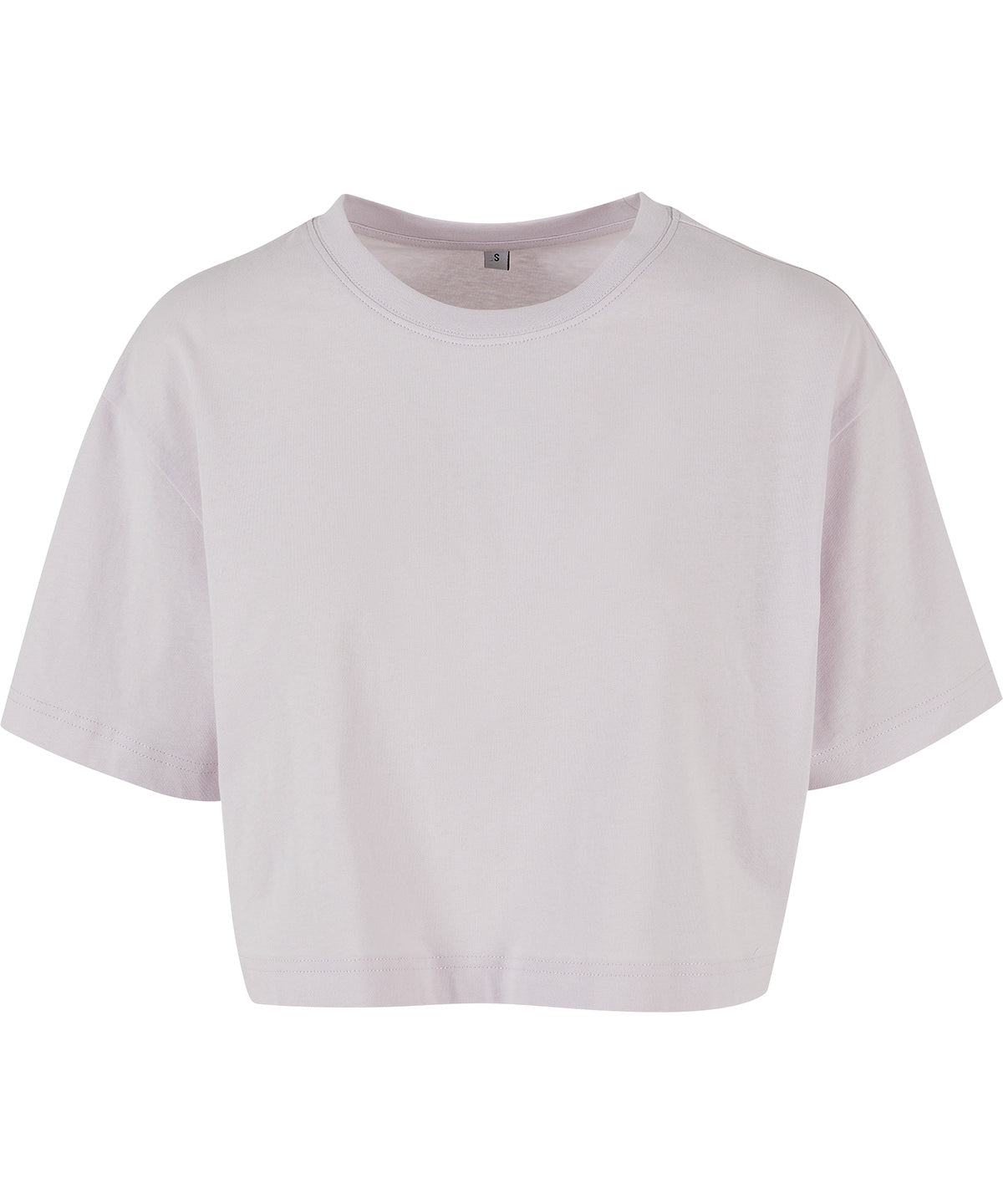Camiseta corta oversize para mujer | Lila Suave