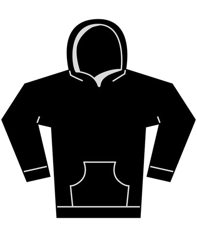 Sudadera vintage gruesa | Negro