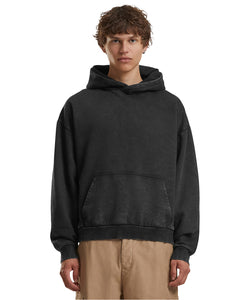 Sudadera vintage gruesa | Negro