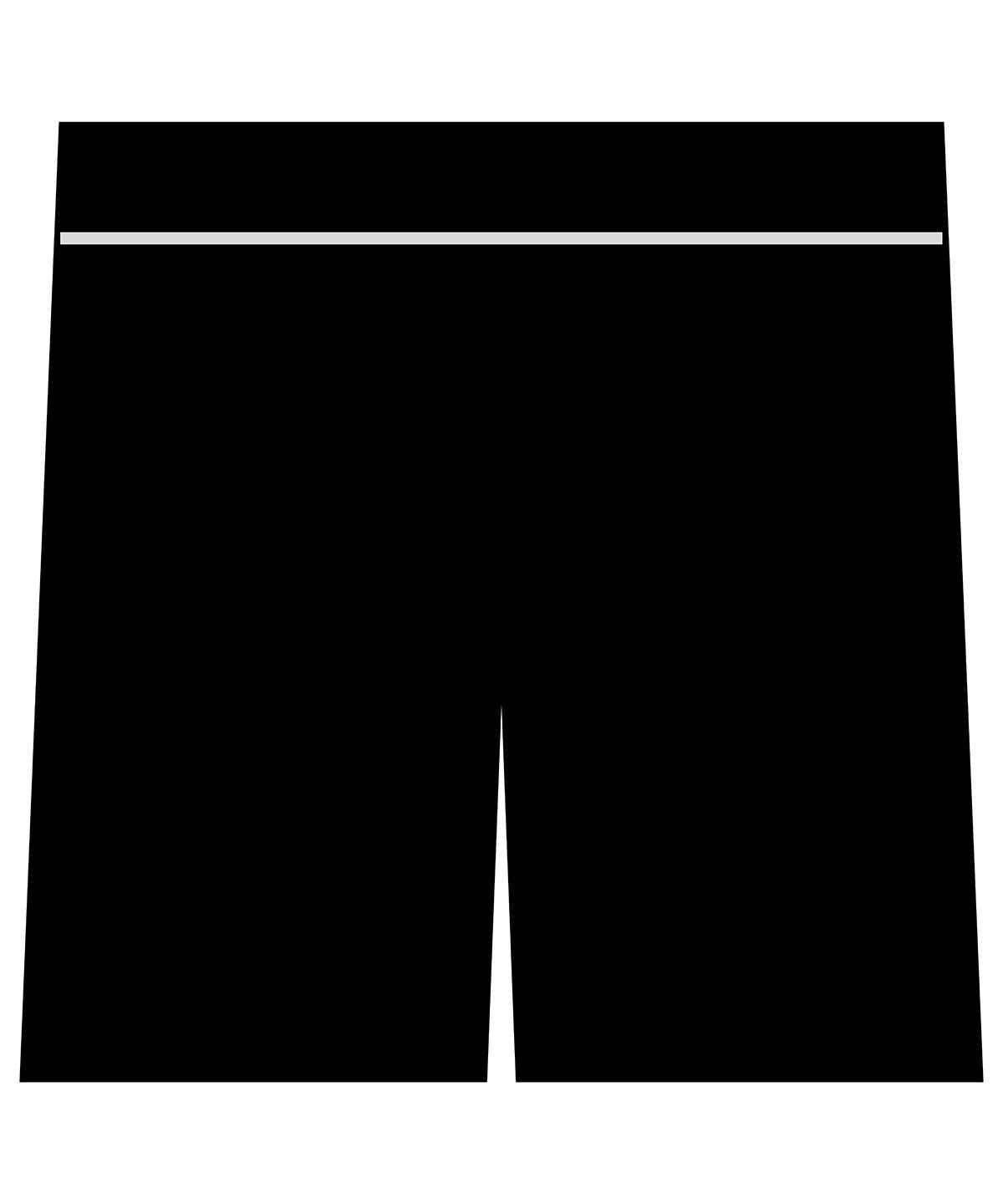 Pantalones cortos de sudor pesados vintage | Negro