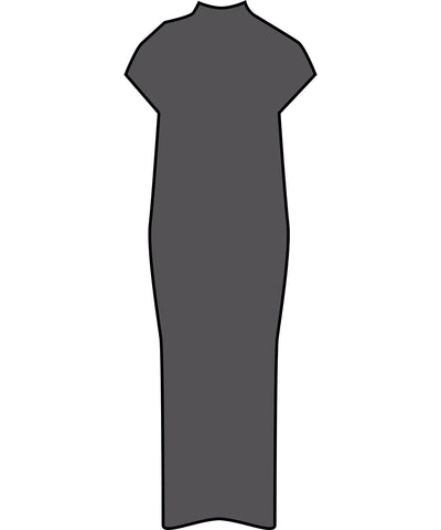 Langes Vintage-Kleid für Damen | Imn