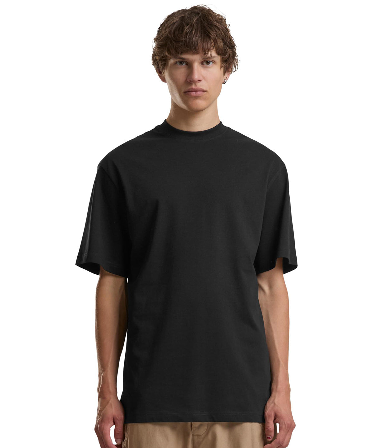 Camiseta larga | Negro