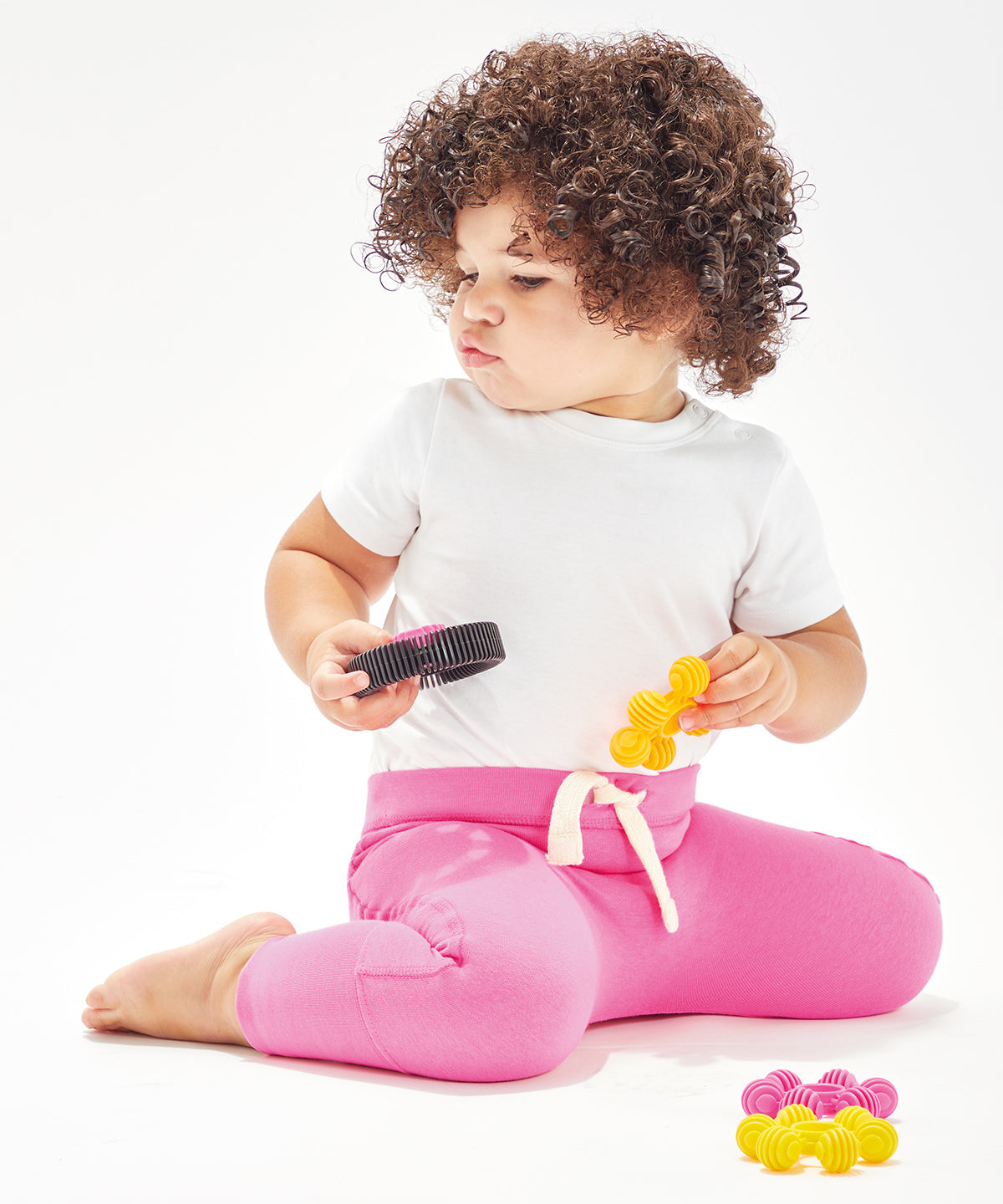 Pantalones de chndal para beb | Rosa Chicle