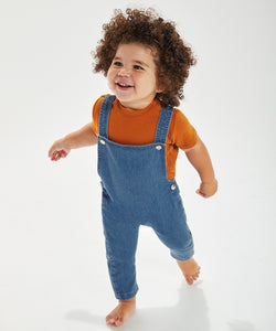 Peto vaquero Baby Rocks | Denim orgnico