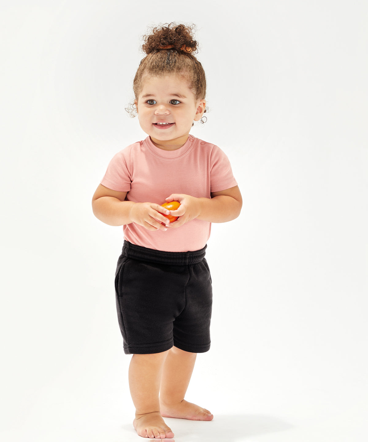 Pantalons courts essentiels pour bébé | Gris Jaspeado - Gris Jaspeado Claro