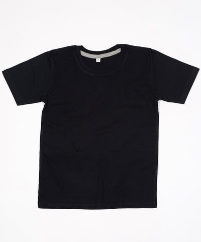 Nios supersuave T | Negro/Gris Jaspeado